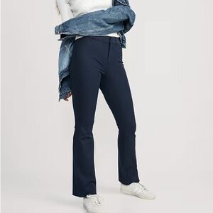 Old Navy Pixie Flare Navy Pants